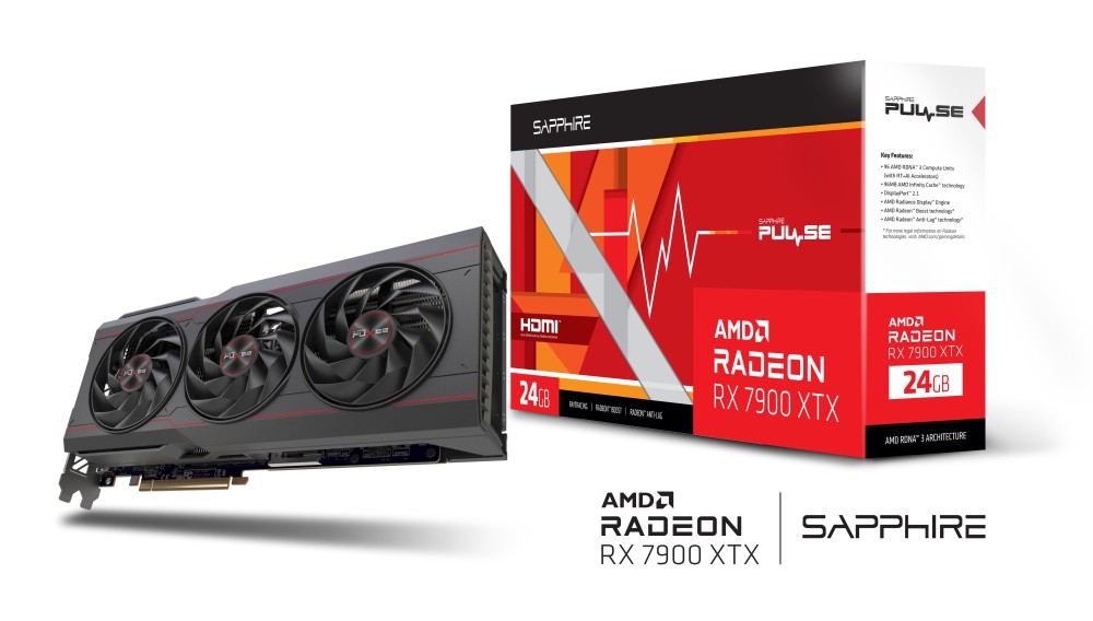 Sapphire PULSE AMD Radeon RX 7900 XTX 24GB Graphics Card in Pakistan