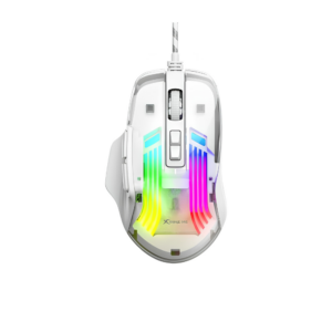 XTRIKE ME GM-319 WIRED GAMING MOUSE 7200 DPI WHITE